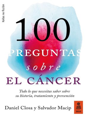 100 preguntas sobre el cáncer - ebook